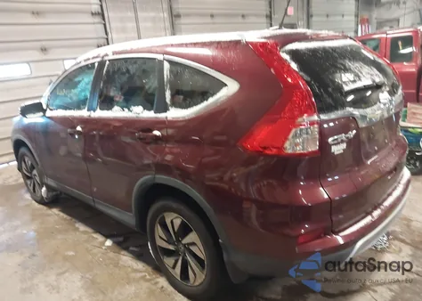 2016 Honda Cr-V Touring from USA, damaged, VIN 5J6RM3H96GL008106